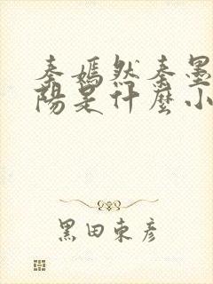 秦嫣然秦墨浓林阳是什么小说