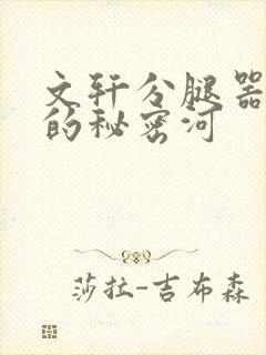 文轩分腿器河马的秘密河