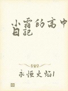 小霜的高中成长日记