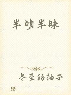 半明半昧