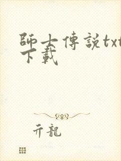 师士传说txt下载