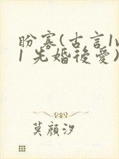 盼寡(古言1v1 先婚后爱)