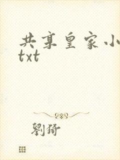 共享皇家小公主txt