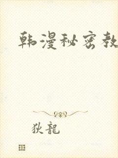 韩漫秘密教学