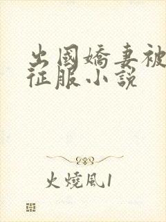 出国娇妻被黑人征服小说