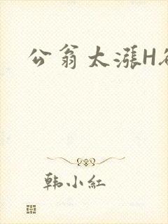 公翁太涨H欲渴