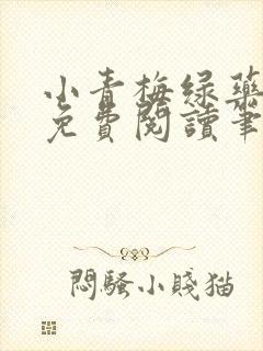 小青梅绿药全文免费阅读笔趣阁