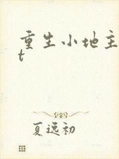重生小地主txt