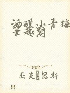 酒酿小青梅po笔趣阁