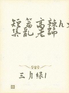 短篇高辣h文合集乱老师