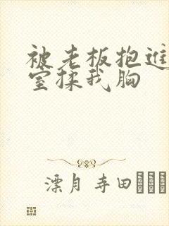 被老板抱进办公室揉我胸