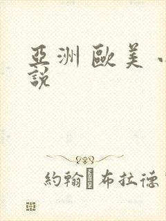 亚洲 欧美 小说