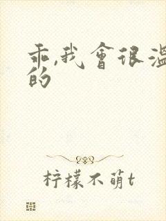 乖,我会很温柔的