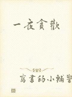一夜贪欢
