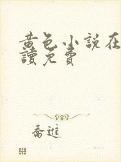 黄色小说在线阅读免费