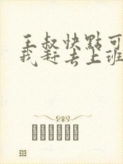 王叔快点可以吗我赶去上班