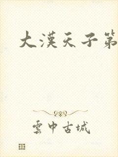 大汉天子第一部