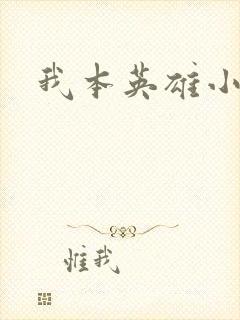 我本英雄小说
