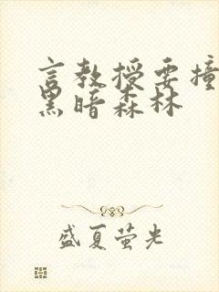 言教授要撞坏了黑暗森林