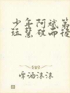 少年阿斌第二部珏慧破而后立