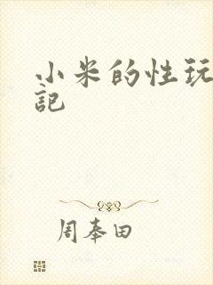 小米的性玩具日记