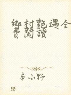 乡村艳遇全文免费阅读