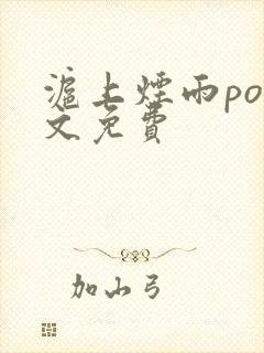 沪上烟雨po全文免费