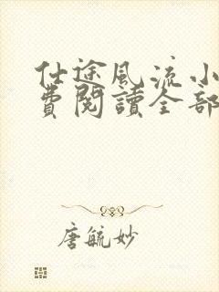 仕途风流小说免费阅读全部章节