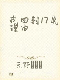 我回到17岁的理由