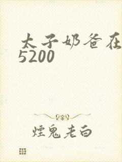 太子奶爸在花都5200