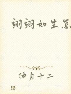 翊翊如生怎么读