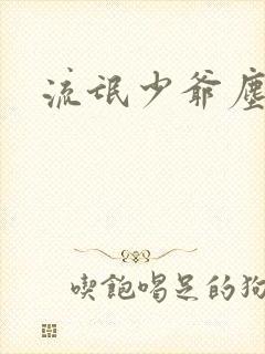 流氓少爷尘世游