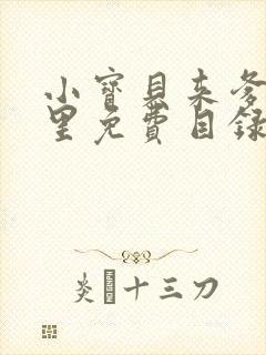 小宝贝来爹地怀里免费目录