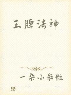 王牌法神