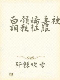 白领娇妻被老板调教征服