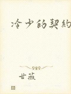 冷少的契约囚奴