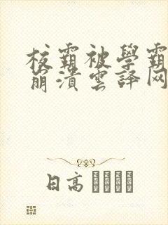 校霸被学霸玩到崩溃云译网