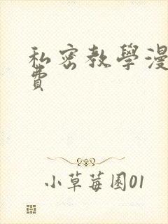 私密教学漫画免费