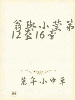 翁与小莹第十部12至16章