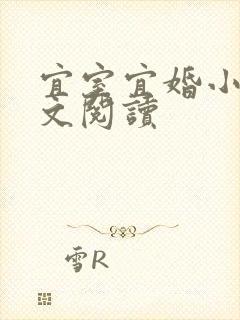 宜室宜婚小说全文阅读