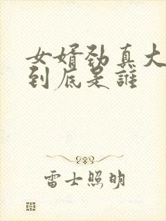 女婿劲真大枪枪到底是谁