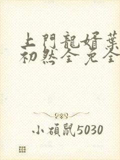 上门龙婿叶辰萧初然全免全集