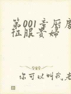 第001章厨房征服贵妇