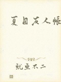 夏目友人帐小说