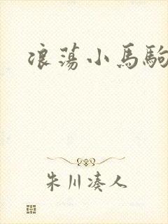 浪荡小马驹