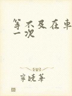 等不及在车里做一次