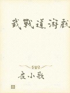 武战道游戏