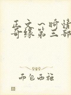 正文～畸情内裤奇缘第三部