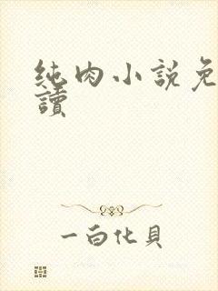 纯肉小说免费阅读