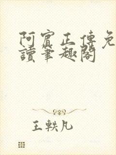 阿宾正传免费阅读笔趣阁